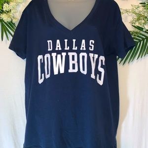 Dallas Cowboys pink t-shirt